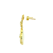 Amira Flower 925 sterling silver earrings